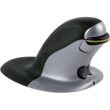 Fellowes Penguin RF Large Ασύρματο Εργονομικό Vertical Ποντίκι Γκρι