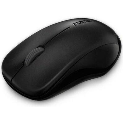 Rapoo Wireless Optical Mouse 1620 Ασύρματο Ποντίκι Μαύρο