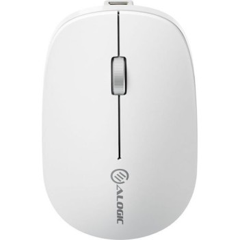 Alogic AMBT4KWH Ασύρματο Bluetooth Ποντίκι Λευκό