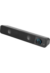 SpeedLink Brio Ηχεία Υπολογιστή 2.0 με Ισχύ 3W σε Μαύρο Χρώμα