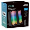 SpeedLink Tonos Ηχεία Υπολογιστή 2.0 με RGB Φωτισμό και Ισχύ 12W σε Μαύρο Χρώμα