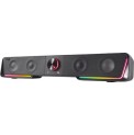SpeedLink Gravity Ασύρματα Ηχεία Υπολογιστή 2.0 με RGB Φωτισμό και Bluetooth Ισχύος 3W Μαύρα