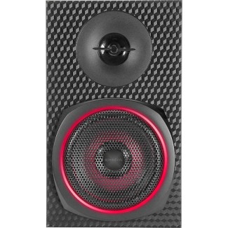 SpeedLink Gravity Carbon RGB Ασύρματα Ηχεία Υπολογιστή 2.1 με RGB Φωτισμό και Bluetooth Ισχύος 120W σε Μαύρο Χρώμα