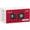 SpeedLink Twoxo Ηχεία Υπολογιστή 2.0 με Ισχύ 5W σε Μαύρο Χρώμα