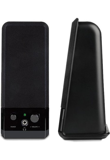 SpeedLink SL-8004-BK Ηχεία Υπολογιστή 2.0 με Ισχύ 5W Μαύρα