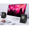 Conceptronic BJORN Ηχεία Υπολογιστή 2.0 με Bluetooth και Ισχύ 6W Μαύρα