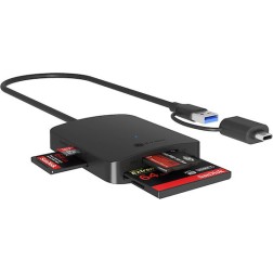 Icy Box Card Reader USB 3.2 για SD/microSD