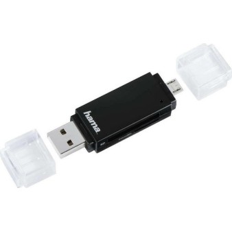 HAMA Card Reader USB 2.0 για SD/microSD
