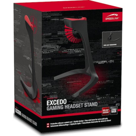 SpeedLink Excedo Gaming Headset Stand Επιτραπέζια Μαύρη