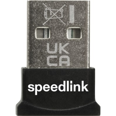 SpeedLink USB Bluetooth 5.0 Adapter με Εμβέλεια 20m (SL-167411-BK)