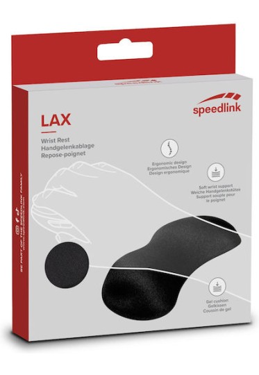 SpeedLink Lax Gel Keyboard Wrist Rest SL-620800-BK