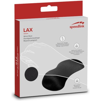 SpeedLink Lax Gel Keyboard Wrist Rest SL-620800-BK