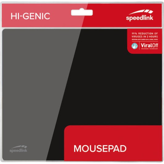 SpeedLink HI-GENIC Mouse Pad (230mm) Μαύρο SL-620010-BK
