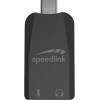 SpeedLink Εξωτερική USB-C Κάρτα Ήχου SL-880501-BK