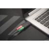 SpeedLink Εξωτερική USB-C Κάρτα Ήχου SL-880501-BK