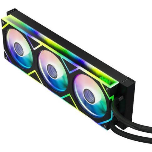 Adata Levante II 360 Υδρόψυξη Επεξεργαστή Τριπλού Ανεμιστήρα 120mm για Socket AM4/AM5/1700/1200/115x με RGB Φωτισμό
