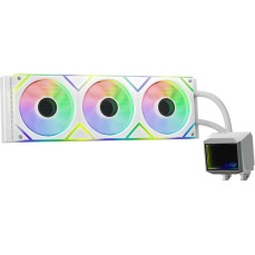 Adata Levante II 360 Υδρόψυξη Επεξεργαστή Τριπλού Ανεμιστήρα 120mm για Socket AM4/AM5/1700/1200/115x με RGB Φωτισμό Λευκή