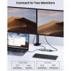 Ugreen Cm498 USB-C Docking Station με 4K PD Ethernet Γκρι