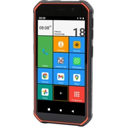 Olympia TREK Outdoor Dual SIM (3/32GB) Μαύρο / Πορτοκαλί