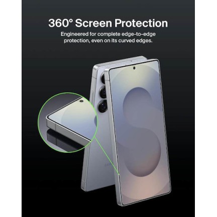 Belkin 0.33mm Tempered Glass Χρυσό (Galaxy S25 Ultra)