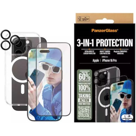 Panzerglass Bundle 3in1 Iphone 16 Pro 6.3