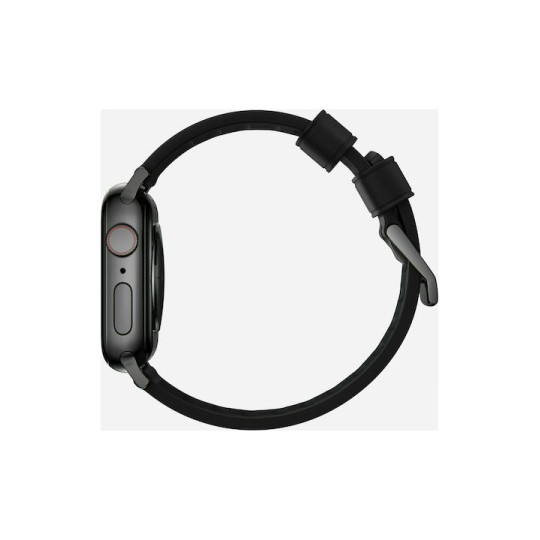 Nomad Active Strap Pro Λουράκι Δερμάτινο Μαύρο (Apple Watch 42/44/45mm)