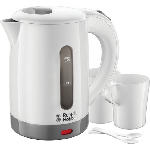 Russell Hobbs Βραστήρας Ταξιδίου 850ml 1000W Λευκός