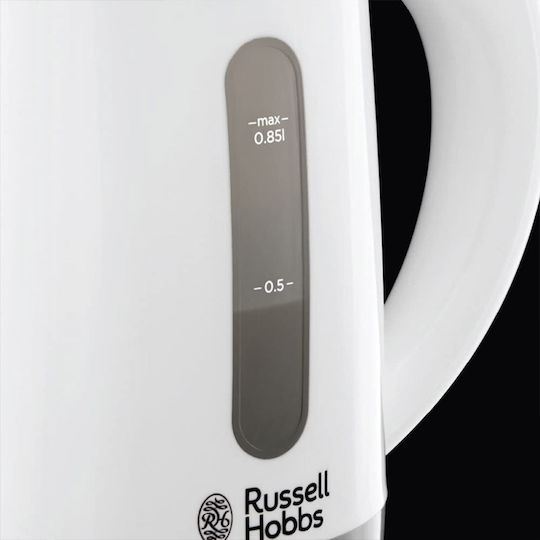 Russell Hobbs Βραστήρας Ταξιδίου 850ml 1000W Λευκός