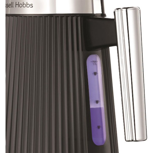 Russell Hobbs Brontë Βραστήρας Ταξιδίου 1.7lt 2400W Μαύρος
