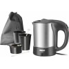 Unold Travel Βραστήρας Ταξιδίου 500ml 1000W Ασημί