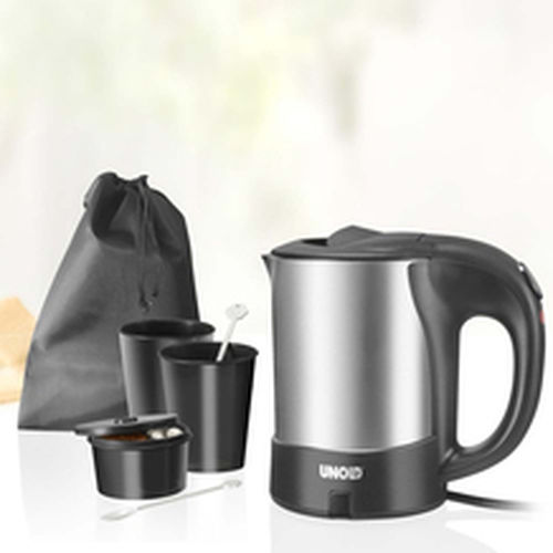 Unold Travel Βραστήρας Ταξιδίου 500ml 1000W Ασημί