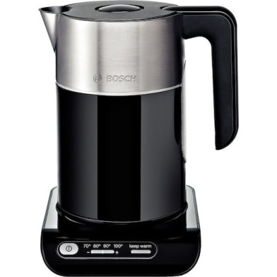 Bosch Styline Βραστήρας 1.5lt 2400W Μαύρος