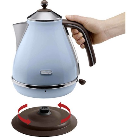 De'Longhi Icona Vintage Βραστήρας 1.7lt 2000W Μπλε