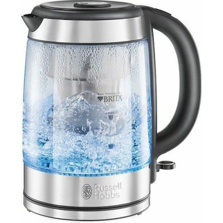 Russell Hobbs Clarity Βραστήρας 1lt 3000W Ασημί
