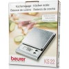Beurer Ks 22 Ψηφιακή Ζυγαριά Κουζίνας έως 5kg Γκρι