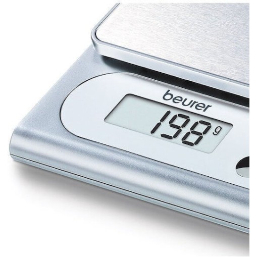 Beurer Ks 22 Ψηφιακή Ζυγαριά Κουζίνας έως 5kg Γκρι