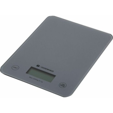 Zassenhaus Balance Ψηφιακή Ζυγαριά Κουζίνας έως 5kg Cool Grey