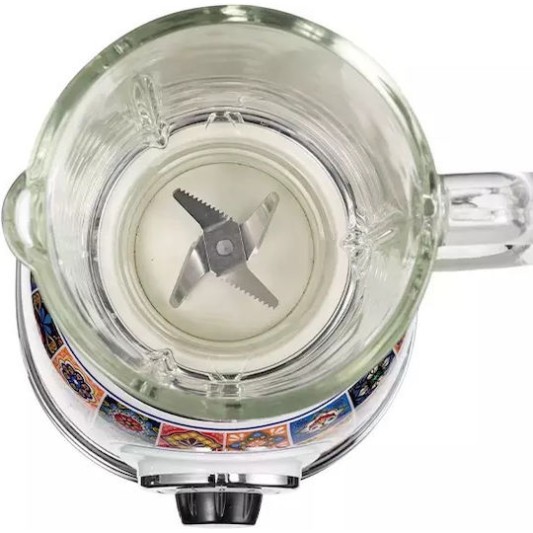 Ariete Positano Μπλέντερ με Γυάλινη Κανάτα 1.5 lt 1000W Πολύχρωμο