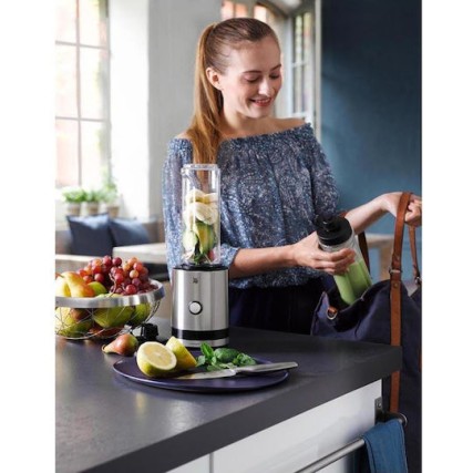WMF Smoothie-To-Go Μπλέντερ με Πλαστική Κανάτα 600 ml 300W Inox