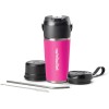 NutriBullet Flip Μπλέντερ με Ανοξείδωτη Κανάτα 590 ml 11.1V Ροζ