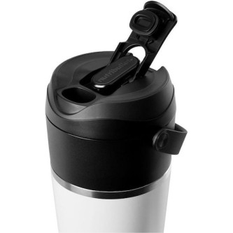 NutriBullet Flip Μπλέντερ με Ανοξείδωτη Κανάτα 590 ml 11.1V White