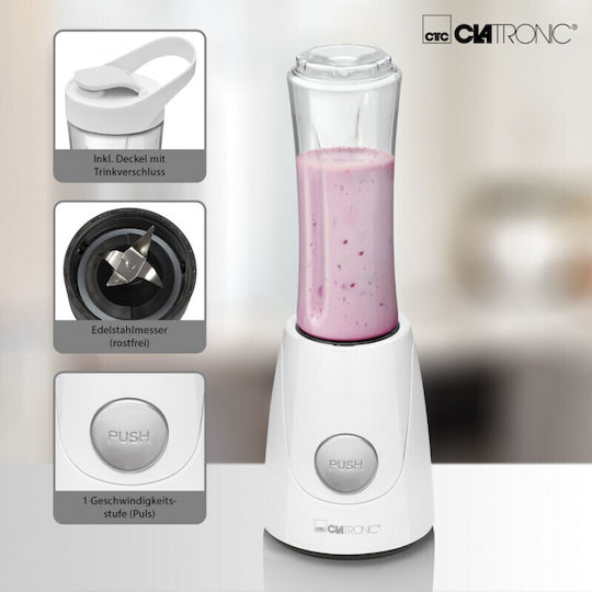 Clatronic SM 3593 Μπλέντερ με Πλαστική Κανάτα 600 ml 250W Λευκό