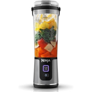 Ninja Blast Μπλέντερ με Πλαστική Κανάτα 530 ml 7.4V Black