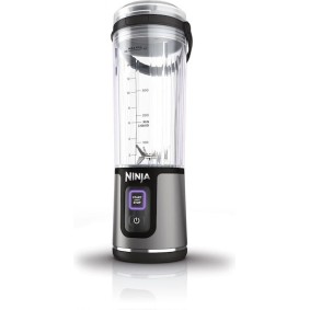 Ninja Blast Μπλέντερ με Πλαστική Κανάτα 530 ml 7.4V Black