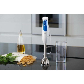 Braun MultiQuick 3 Ραβδομπλέντερ με Ανοξείδωτη Ράβδο 700W Λευκό