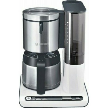 Bosch Προγραμματιζόμενη Καφετιέρα Φίλτρου 1100W Inox/White
