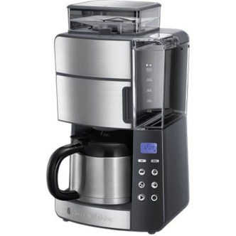 Russell Hobbs Grind & Brew Προγραμματιζόμενη Καφετιέρα Φίλτρου 1000W Inox