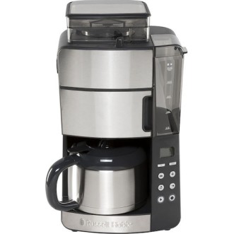 Russell Hobbs Grind & Brew Προγραμματιζόμενη Καφετιέρα Φίλτρου 1000W Inox