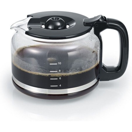 Severin Προγραμματιζόμενη Καφετιέρα Φίλτρου 1000W Silver