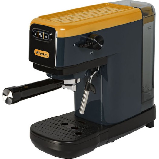 Ariete 1399/16 Μηχανή Espresso 1300W Πίεσης 15bar Κίτρινη